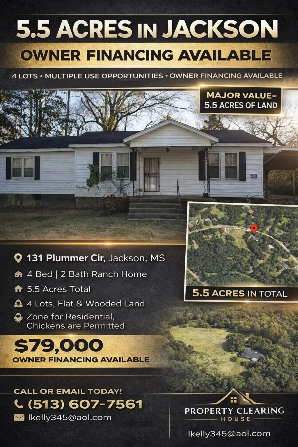 5.5 acres in Jackson property flyer